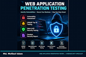 perform web application penetration testing and vulnerability assessment