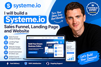 spain systeme io salesfunnel systeme io landing  system io website design expert