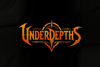 make fantasy trading card game logo