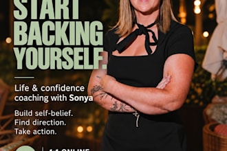 be your life coach to build confidence and self belief