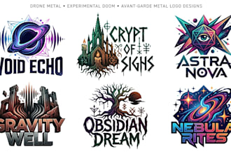 design occult doom, ritual doom and gothic metal artwork