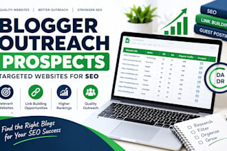 build a targeted blogger outreach prospect list for SEO