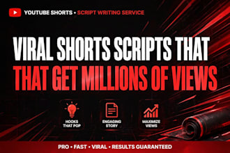write viral youtube video script with storytelling in hindi and english