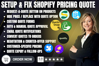shopify pricing quote quotify quick quote sg qg sa youquote qs quotemycart s ex