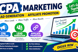 do CPA marketing and promote your CPA offers