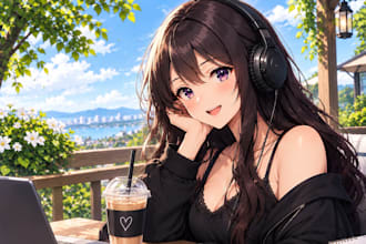 be your exclusive english sfw, nsfw asmr cute animm character narration voice
