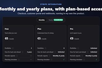integrate stripe payments, subscriptions, webhooks