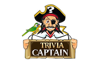 design awesome game e sports logo for trivia captain