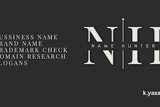 create unique business names ,brand names and catchy slogans