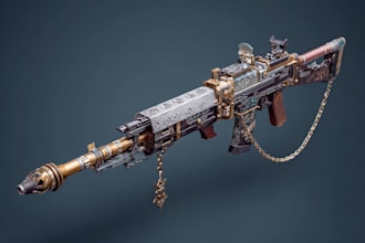 design your awesome weapon concept art