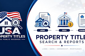 research USA property titles and public records