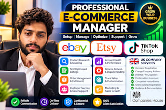 ecommerce management and reinstatement