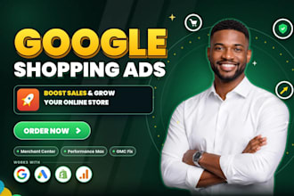 set up google shopping ads, merchant center and fix gmc suspension issues