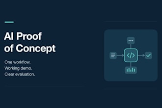 build a focused ai proof of concept for your workflow