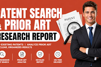 conduct a patent search and prior art research report