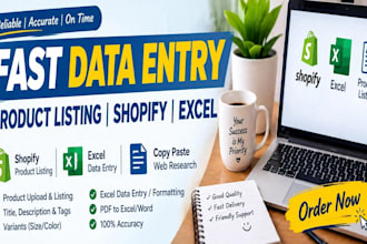 do product listing and product upload for daraz, shopify, amazon