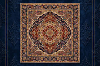 create professional persian and modern carpet rug designs