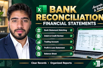 do bookkeeping and bank reconciliation in excel