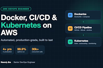 provide end to end devops engineering services
