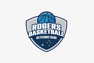 design high performance basketball coaching logo