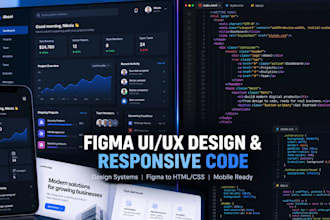 do figma web design and convert it to code
