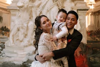 design a wonderful family portrait