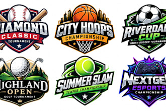 design a professional sports, tournament, championship, contest competition logo