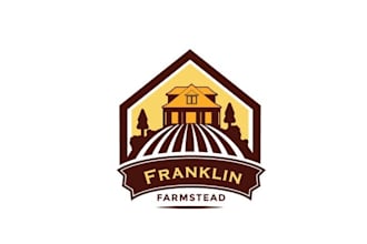 design farmstead vacation community logo