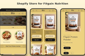 build a shopify store for supplements skincare brands