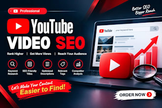 youtube video SEO, keyword research, and optimization