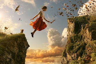 do pro photoshop editing, retouching