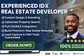 design real estate website, idx mls website, realtor website
