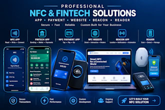 build fintech app, nfc app, wallet app, exchange website