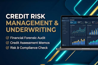 perform property loan underwriting and credit risk assessment
