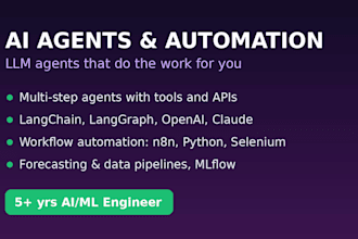 build ai agents and automate your workflows with llms