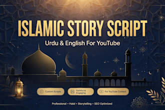 write islamic story script, tauba story, seerat in urdu