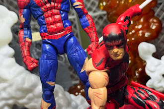 create articulated 3d action figures and poseable toy models