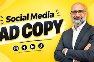 write social media ad copy, facebook ad copy, for killer ad copywriting