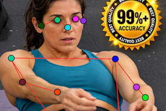 do skeleton annotation, polyline and keypoint annotation for computer vision