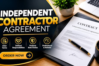 pepare independent contractor agreement
