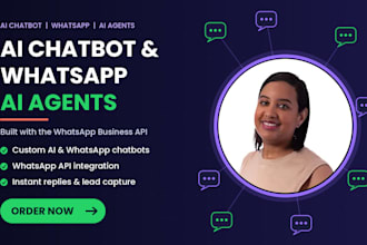 build ai chatbot, whatsapp chatbot, whatsapp ai agents using whatsapp API