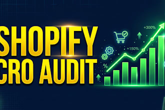 do a shopify cro audit to increase your store sales