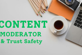 be your live stream content moderator and trust and safety expert