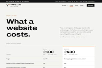 build a business website with online booking or payments