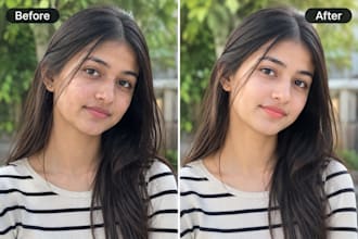 edit photos, retouch portraits and enhance image quality