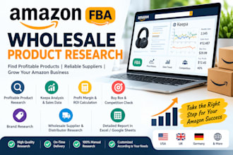 do amazon fba wholesale product research