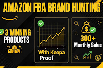 hunt profitable amazon wholesale brands with keepa analysis