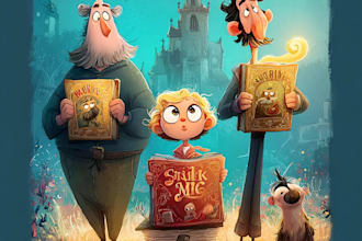do cartoon book  and story book