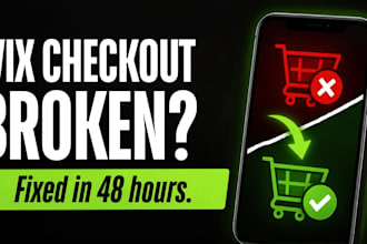 fix your wix checkout, migrate your store to wix, or build custom features