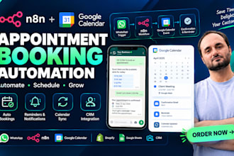 automate appointment booking with n8n and google calendar